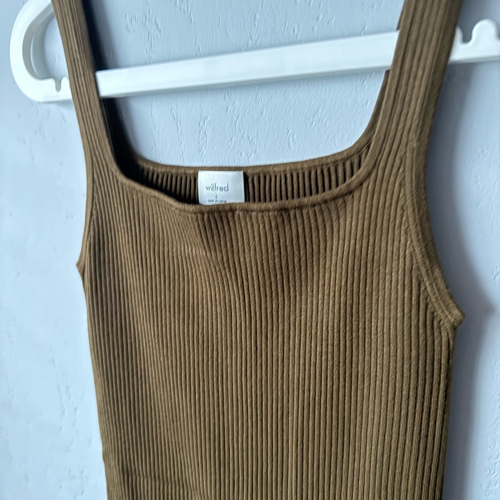 NWOT Aritzia Invitation Squareneck Mini Dress - Picture 10 of 10